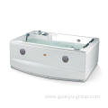 Luxury Single Whirlpool With TV Massage Bathtub